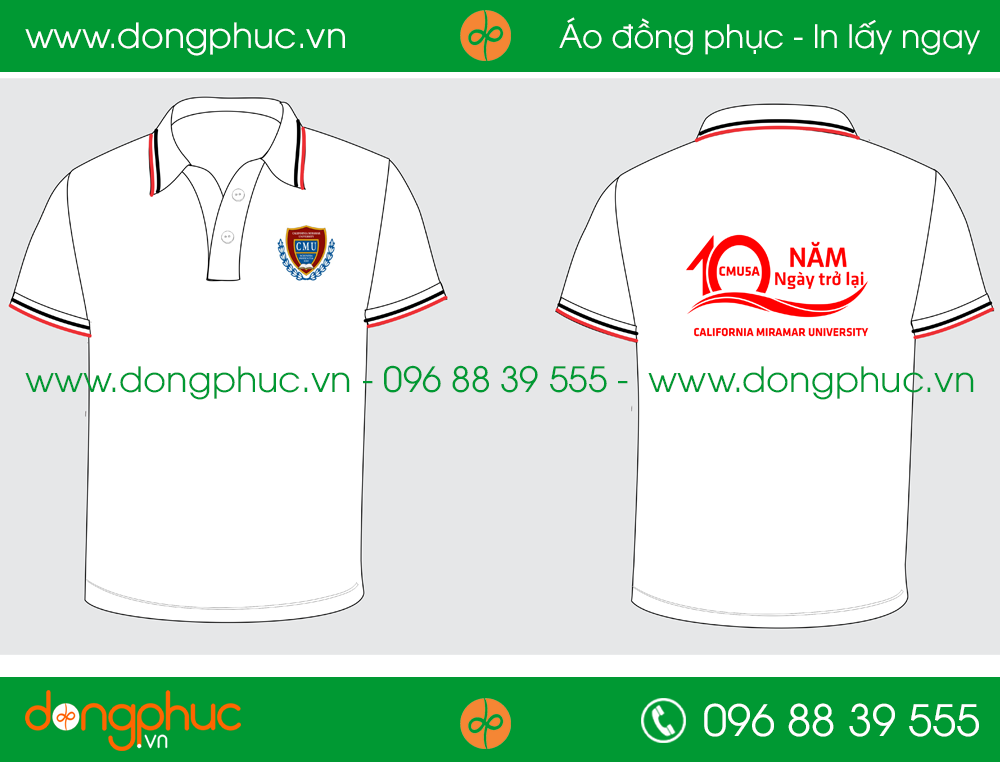 Áo phông đồng phục Cmusa
